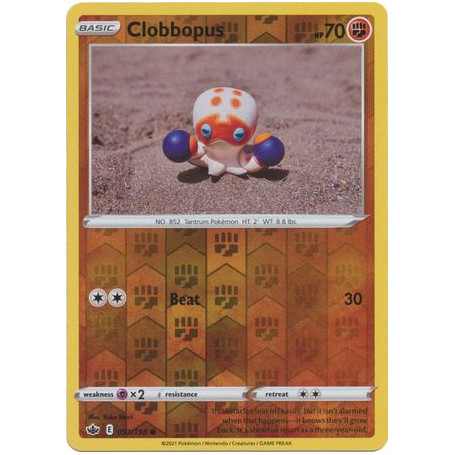 CRE 091 - Clobbopus - Reverse HoloChilling Reign Chilling Reign€ 0,35 Chilling Reign