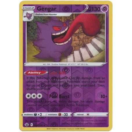 CRE 057 - Gengar - Reverse HoloChilling Reign Chilling Reign€ 2,20 Chilling Reign