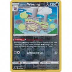 CRE 096 - Galarian Weezing - Reverse Holo CRE 096 - Galarian Weezing - Reverse HoloChilling Reign Chilling Reign€ 0,50 Chilling Reign