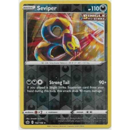 CRE 102 - Seviper - Reverse HoloChilling Reign Chilling Reign€ 0,40 Chilling Reign