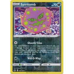 CRE 103 - Spiritomb - Reverse Holo CRE 103 - Spiritomb - Reverse HoloChilling Reign Chilling Reign€ 0,50 Chilling Reign