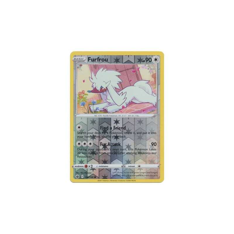 CRE 126 - Furfrou - Reverse Holo Chilling Reign buy Pokemon cards 2hg nl CRE 126 - Furfrou - Reverse Holo Chilling Reign buy Pokemon cards 2hg nl