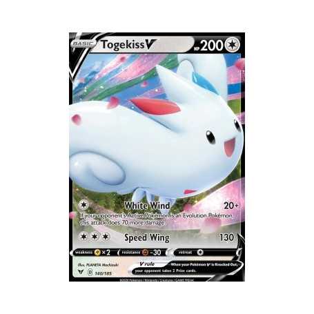 VIV 140 - Togekiss VVivid Voltage Vivid Voltage€ 2,99 Vivid Voltage