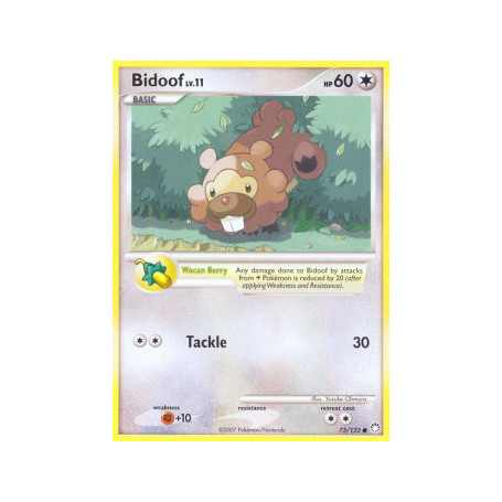 MT 073 - Bidoof Lv.11Mysterious Treasures MT 073€ 0,15 Mysterious Treasures