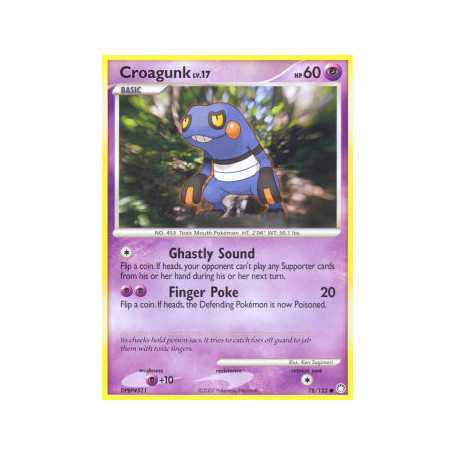 MT 078 - Croagunk Lv.17Mysterious Treasures MT 078€ 0,10 Mysterious Treasures