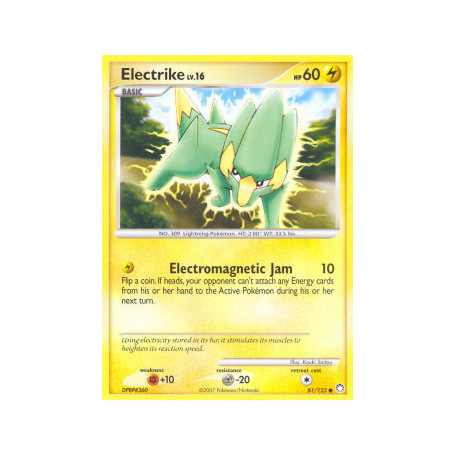 MT 081 - Electrike Lv.16Mysterious Treasures MT 081€ 0,10 Mysterious Treasures