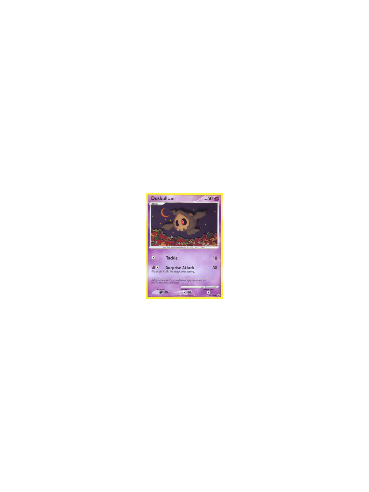 Duskull Lv.10