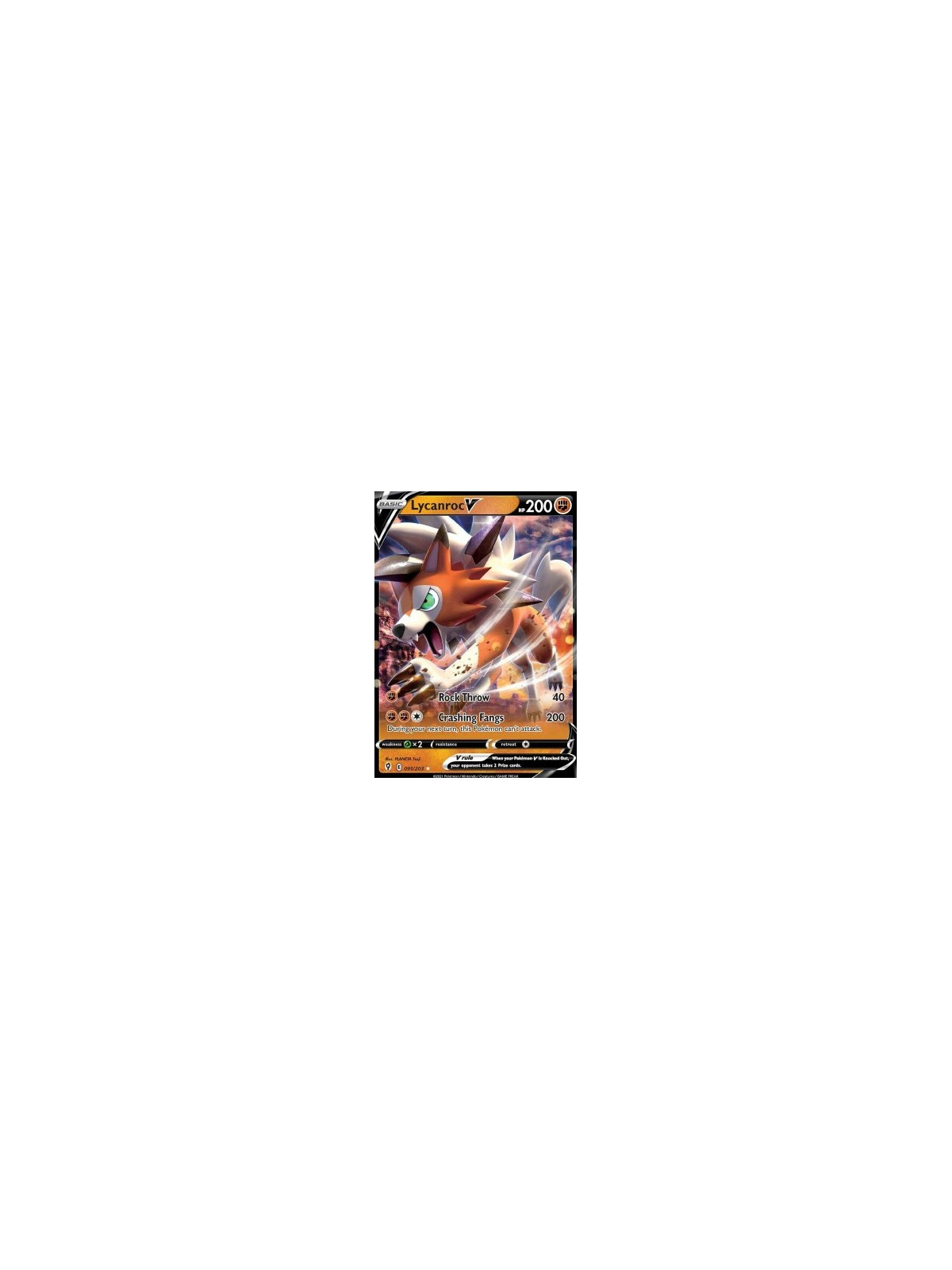 EVS 091 - Lycanroc VEvolving Skies Evolving Skies€ 2,99 Evolving Skies