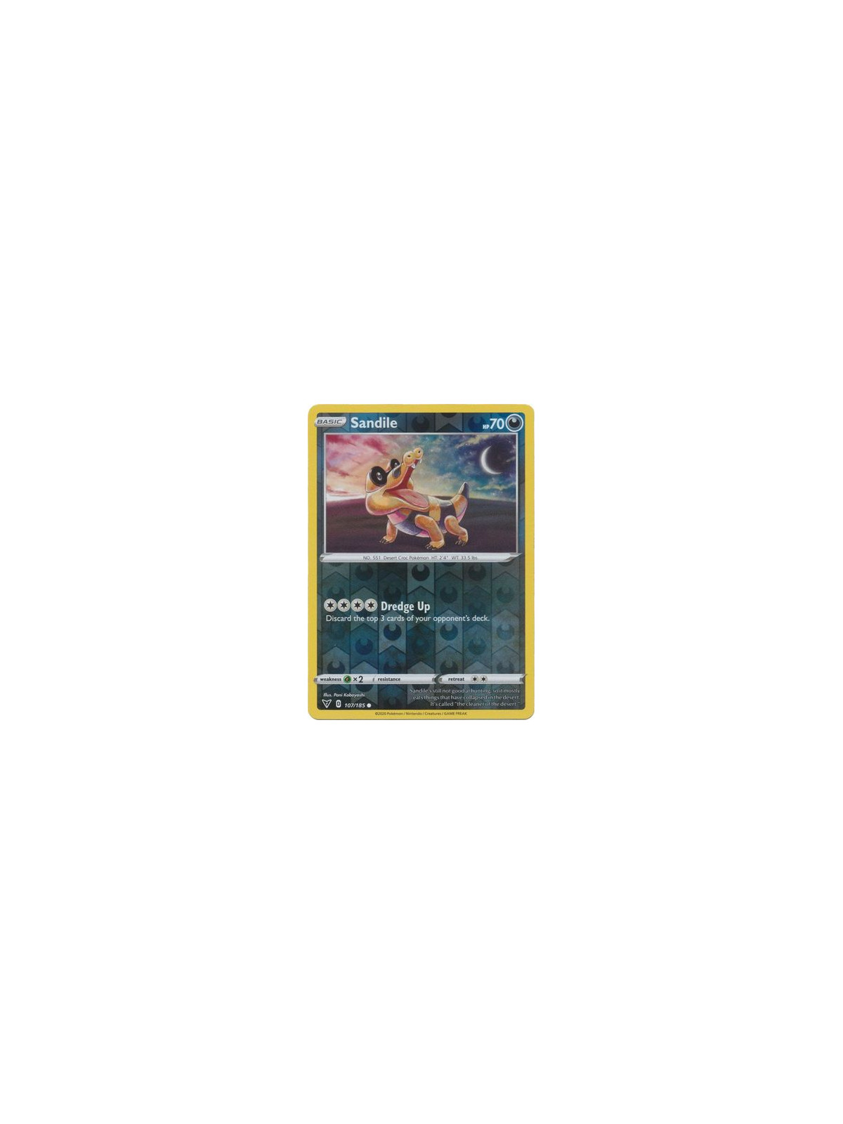 VIV 107 - Sandile - Reverse HoloVivid Voltage Vivid Voltage€ 0,35 Vivid Voltage