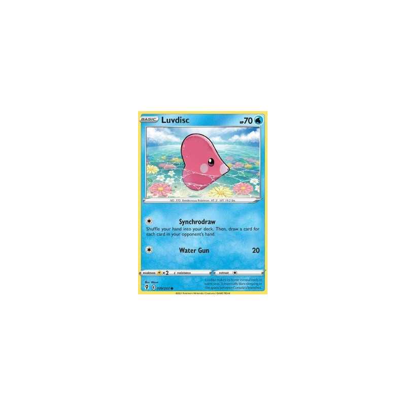 luvdisc pokemon card value Luvdisc (035/159) – Torena main image 0