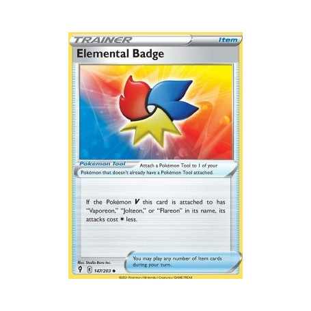 147 Elemental Badge