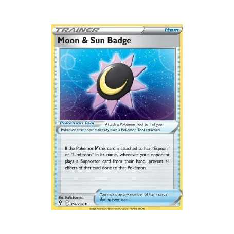 151 Sun & Moon Badge