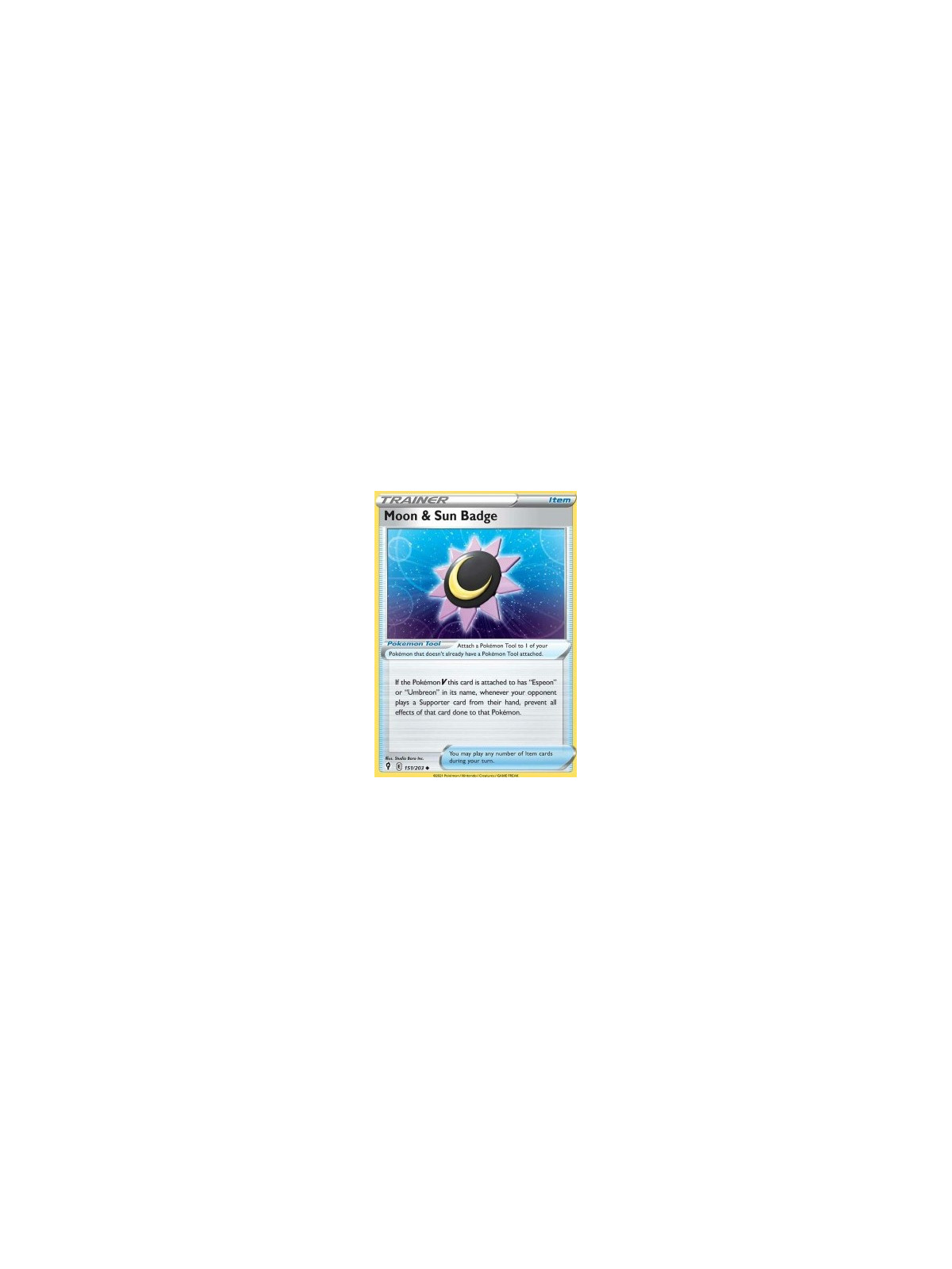 151 Sun & Moon Badge