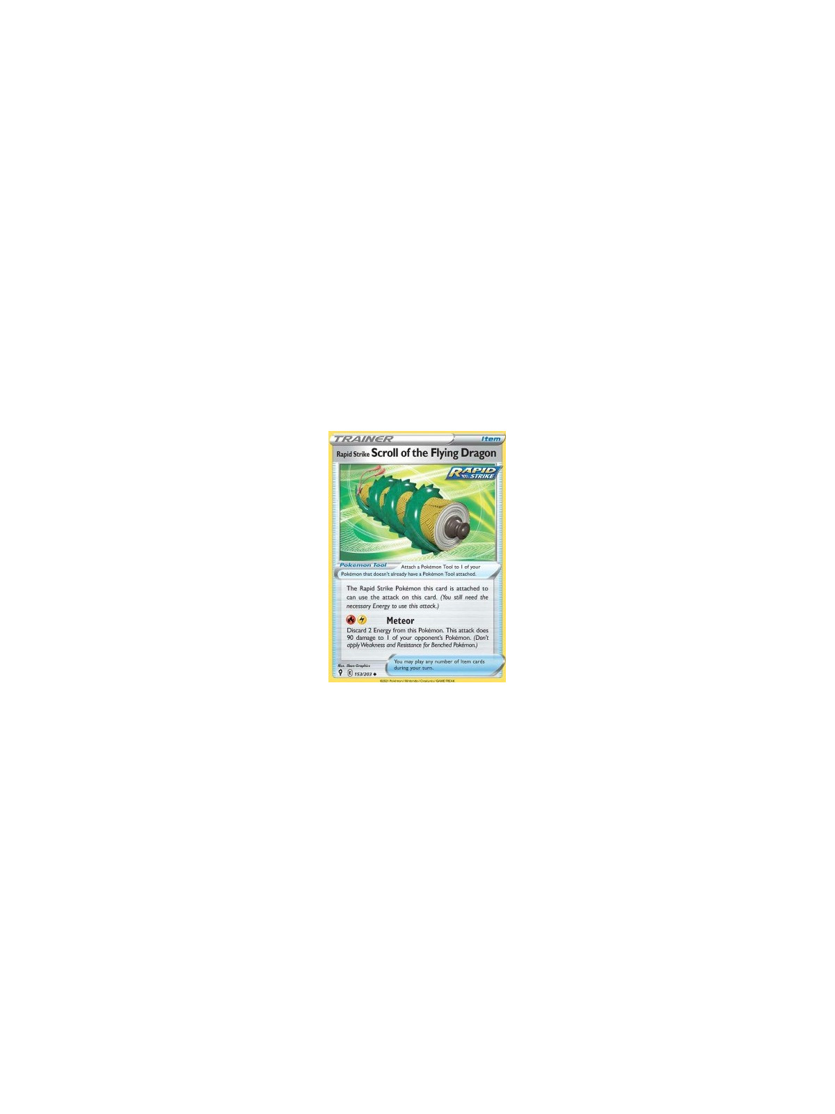 EVS 153 - Rapid Strike Scroll of the Flying DragonEvolving Skies Evolving Skies€ 0,05 Evolving Skies