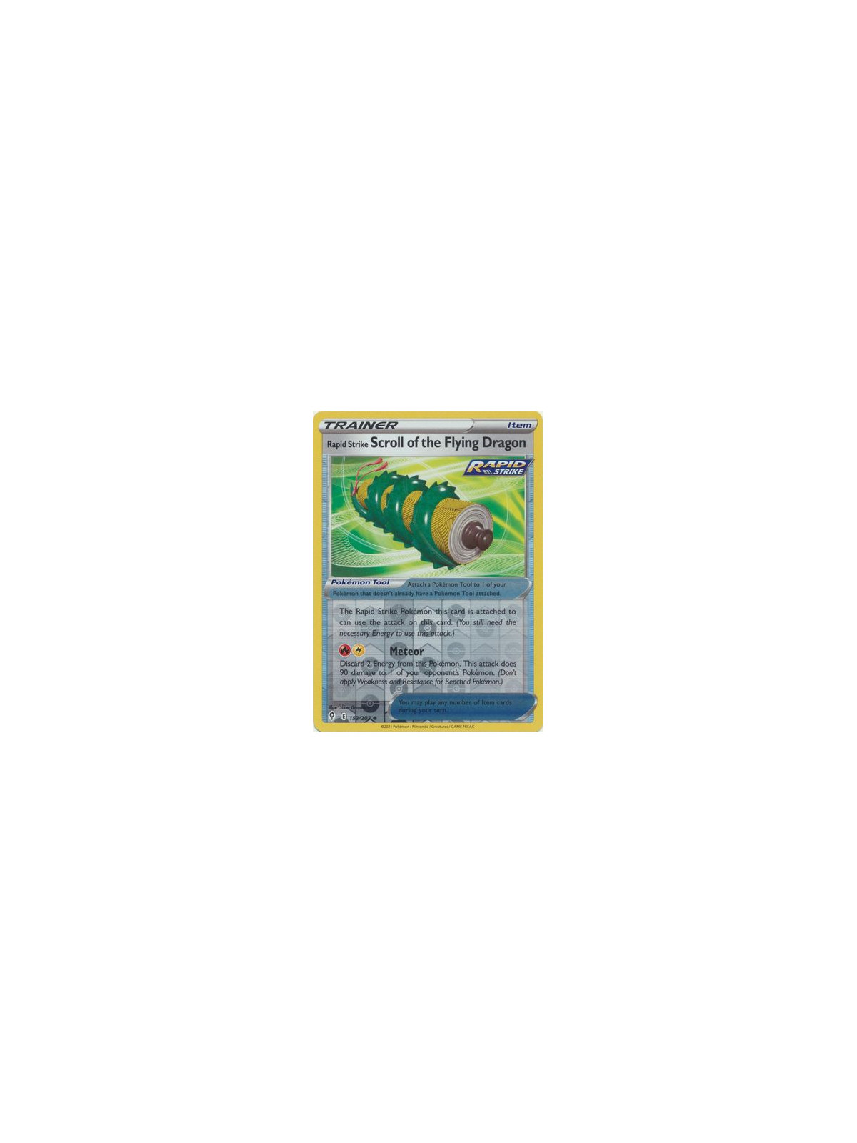153 Rapid Strike Scroll of the Flying Dragon