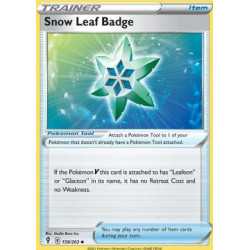 EVS 159 - Snow Leaf Badge 159 Snow Leaf Badge