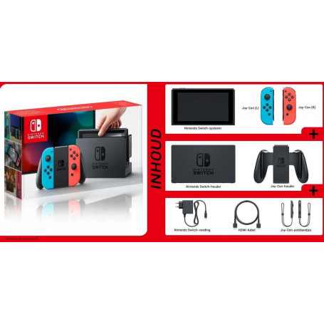 Nintendo Switch Neon Blue/Neon RedNintendo Switch Console en Toebehoren € 209,99 Nintendo Switch Console en Toebehoren