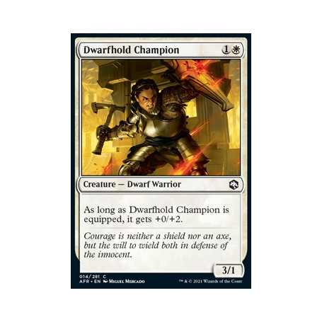 Dwarfhold Champion (AFR014)