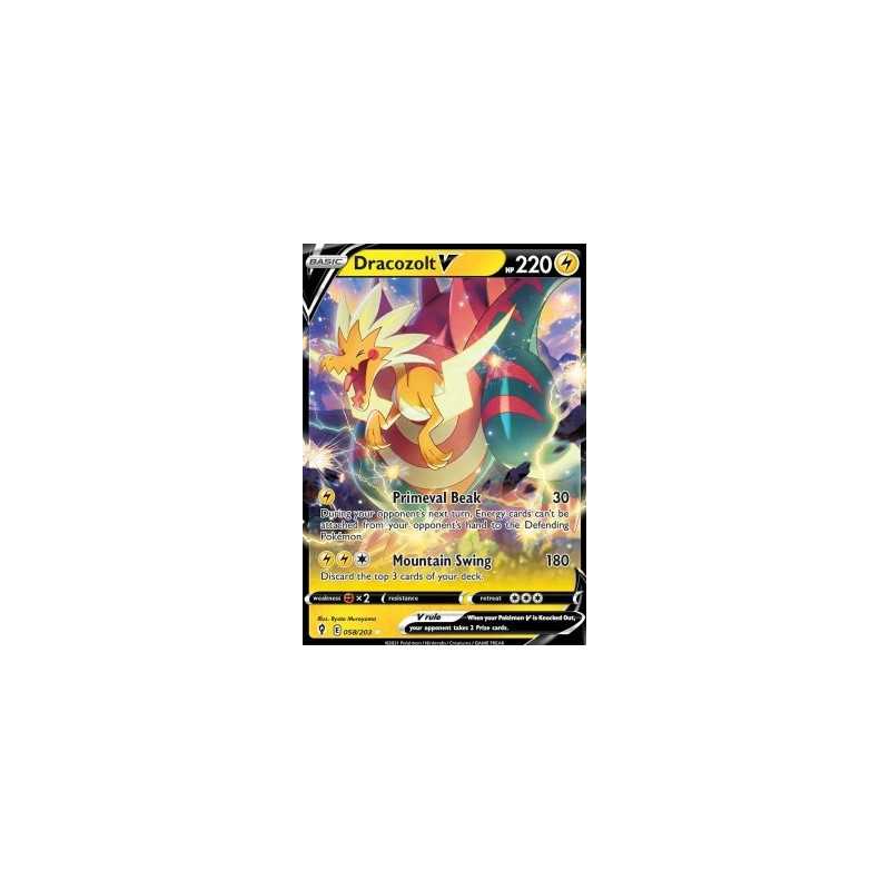 dracozolt pokemon card value Dracozolt SV045/SV122 Shiny Holo Rare Pokemon Card Near Mint main image 0