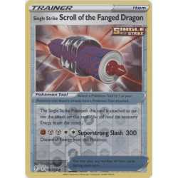 EVS 158 - Single Strike Scroll of the Fanged Dragon - Reverse Holo 158 Single Strike Scroll of the Fanged Dragon