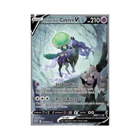  Shadow Rider Calyrex V (CRE 172)