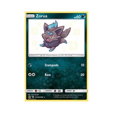 Zorua (HIF SV25)Hidden Fates Hidden Fates€ 6,99 Hidden Fates