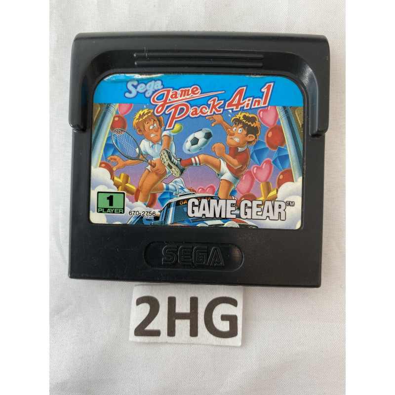 Sega Game Pack 4 in 1 (losse cassette)