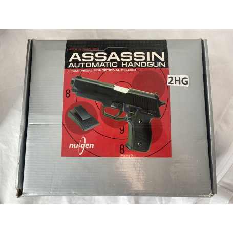 Assassin Automatic Handgun + Foot PedalSega Saturn Console en Toebehoren € 119,99 Sega Saturn Console en Toebehoren