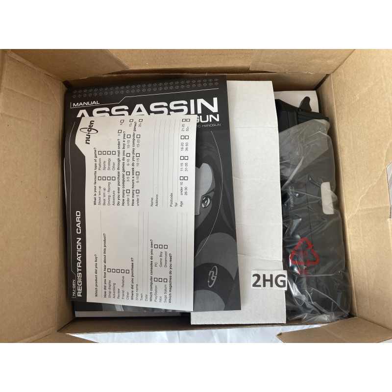 Assassin Automatic Handgun + Foot PedalSega Saturn Console en Toebehoren € 119,99 Sega Saturn Console en Toebehoren