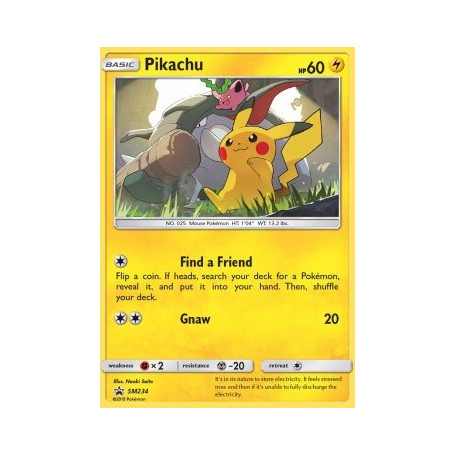 SM 234 - PikachuSM Black Star Promo's SM Black Star Promos€ 9,99 SM Black Star Promo's