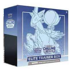 Pokémon - Chilling Reign - Elite Trainer Box Ice Rider Calyrex Chilling Reign Elite Trainer Box: Ice Rider CalyrexBoxen, Boosters en Accessoires Chilling Reign€ 59,99 Boxen, Boosters en Ac...