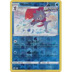 CRE 031 - Weavile - Reverse Holo CRE 031 - Weavile - Reverse HoloChilling Reign Chilling Reign€ 0,75 Chilling Reign