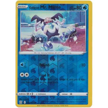 BST 034 - Galarian Mr. Mime - Reverse HoloBattle Styles Battle Styles€ 0,40 Battle Styles