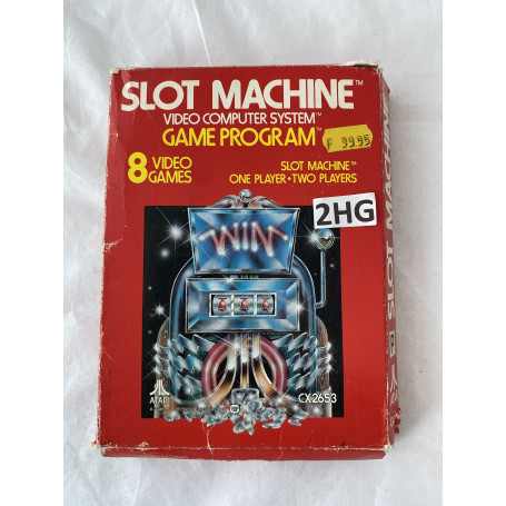 Slot MachineAtari 2600 Spellen met originele doos Atari 2600€ 17,50 Atari 2600 Spellen met originele doos