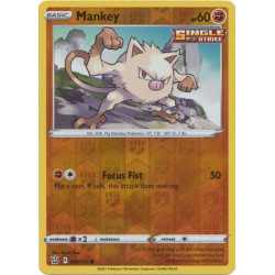 BST 066 - Mankey - Reverse Holo Mankey
