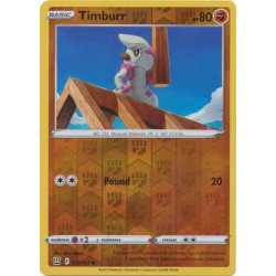 BST 073 - Timburr - Reverse Holo Timburr