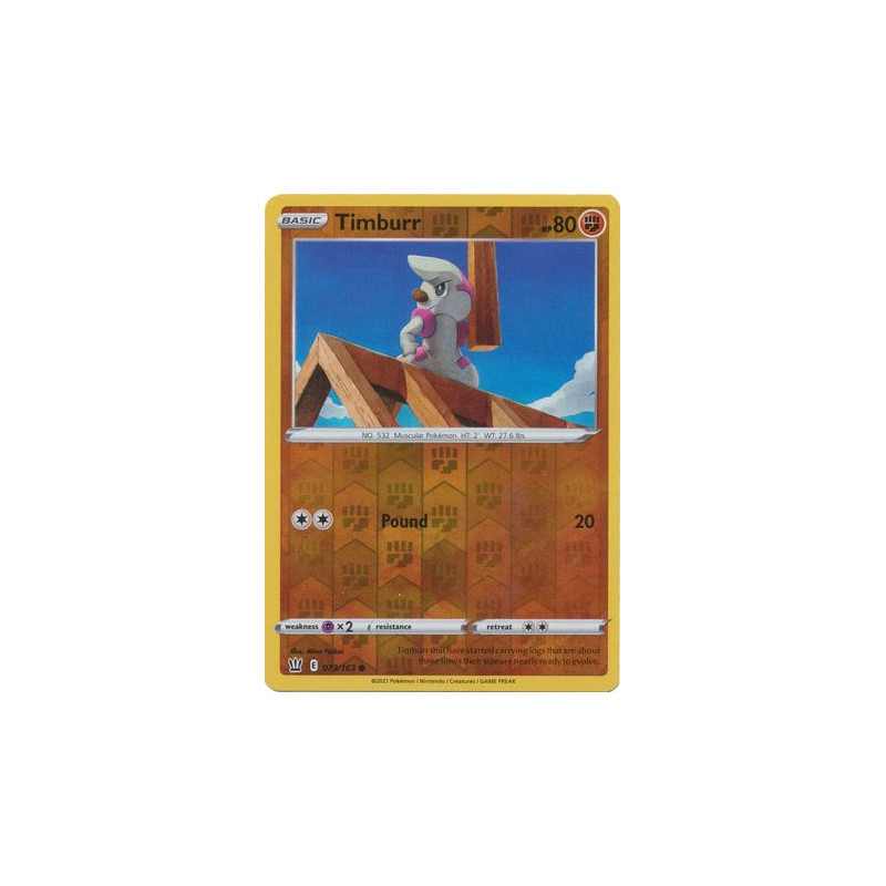 BST 073 - Timburr - Reverse HoloBattle Styles Battle Styles€ 0,40 Battle Styles