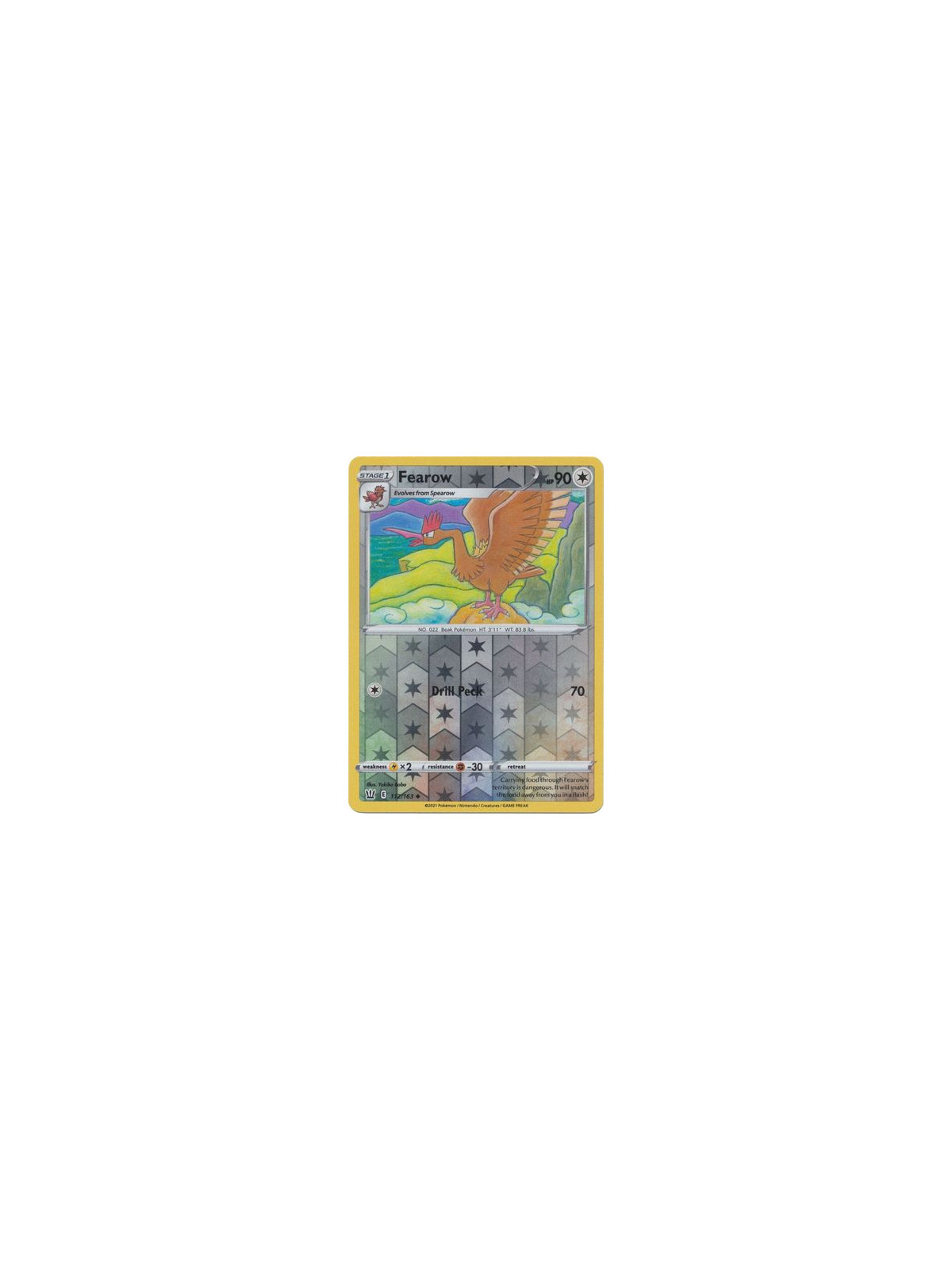 BST 112 - Fearow - Reverse HoloBattle Styles Battle Styles€ 0,40 Battle Styles