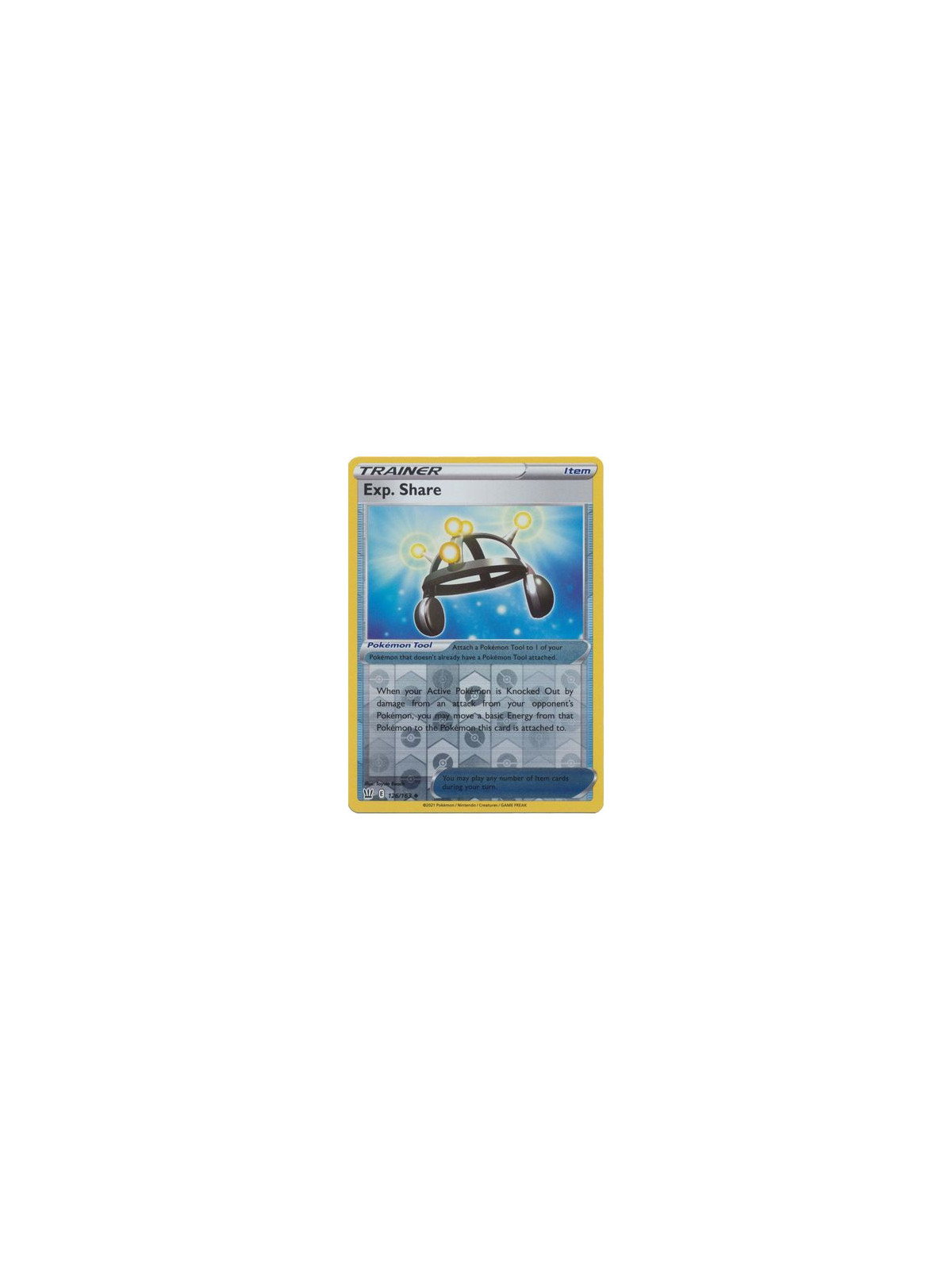 BST 126 - Exp. Share - Reverse HoloBattle Styles Battle Styles€ 0,50 Battle Styles