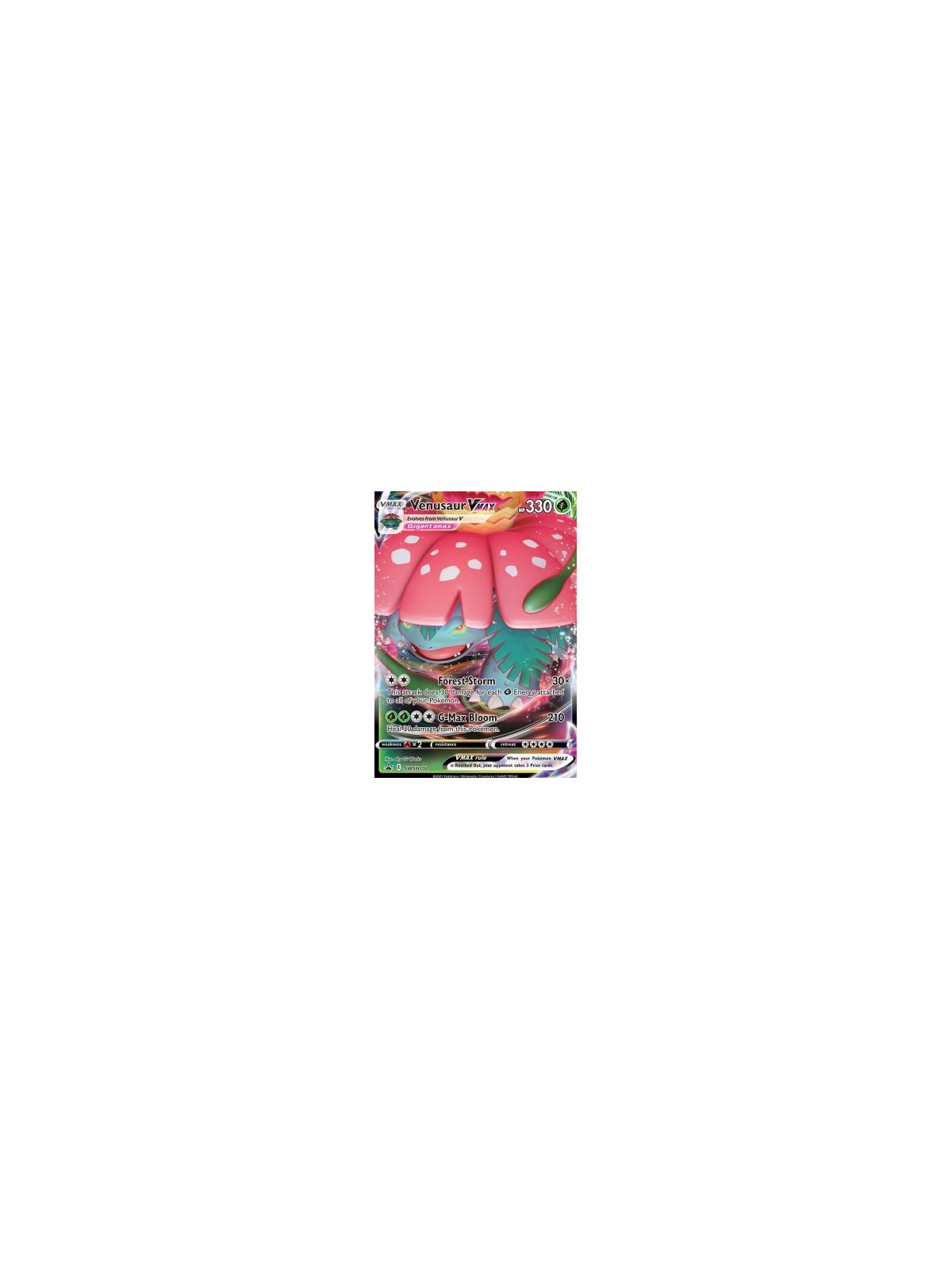 SWSH 102 - Venusaur VMAXSWSH Black Star Promo's SWSH Black Star Promos€ 14,99 SWSH Black Star Promo's