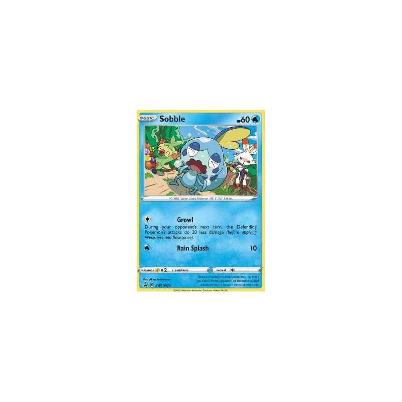 sobble pokemon card value Sobble - 55/202 main image 0
