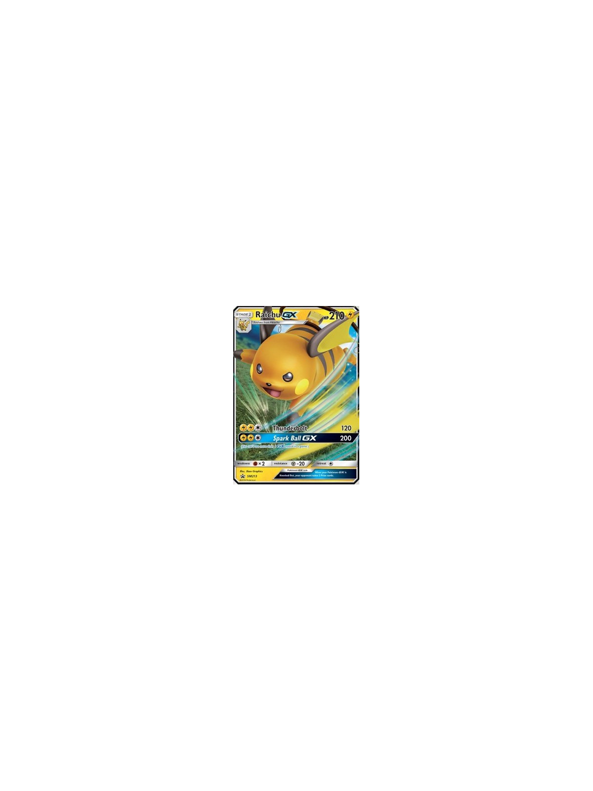 Raichu GX (SM 213)