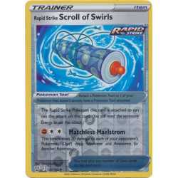 BST 131 - Rapid Strike Scroll of Swirls - Reverse Holo Rapid Strike Scroll of Swirls