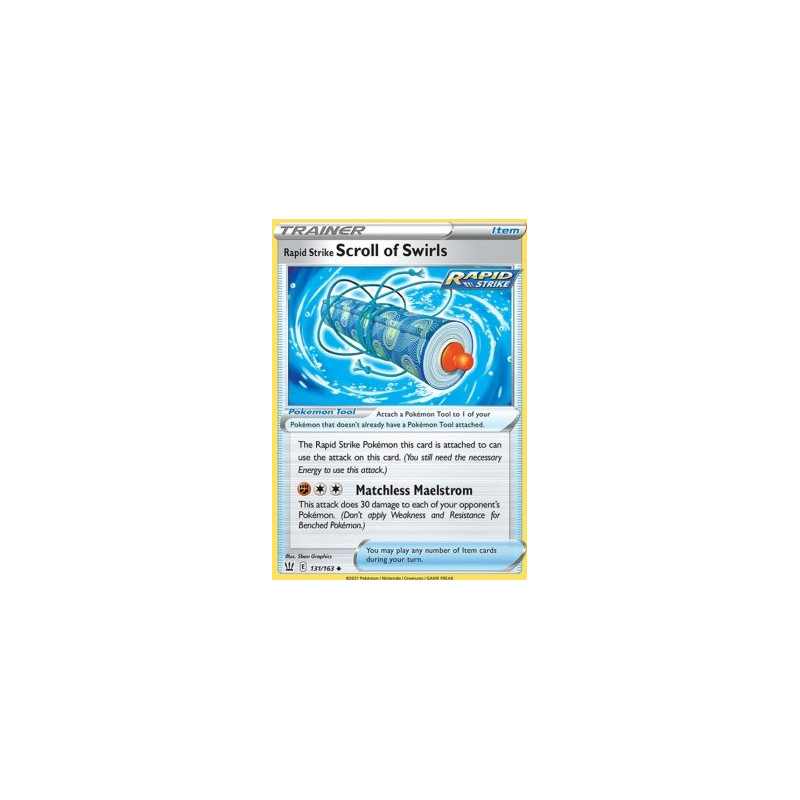 Rapid Strike Scroll of Swirls