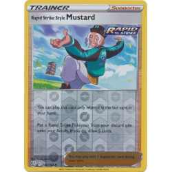 BST 132 - Rapid Strike Style Mustard - Reverse Holo Rapid Strike Style Mustard