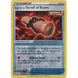 BST 133 - Single Strike Scroll of Scorn - Reverse Holo Single Strike Scroll of Scorn