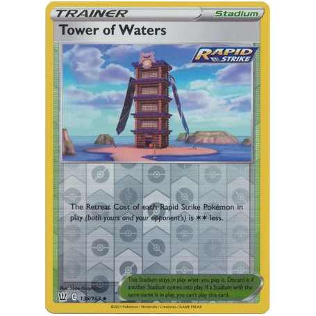 BST 138 - Tower of Waters - Reverse HoloBattle Styles Battle Styles€ 0,50 Battle Styles
