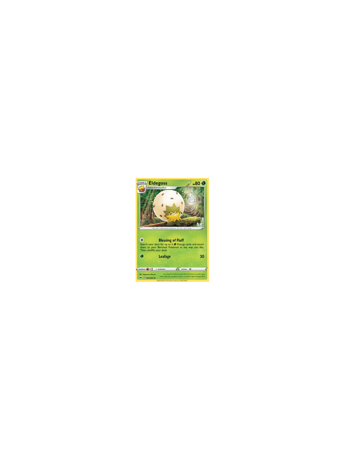 SSH 021 - EldegossSword and Shield Sword & Shield€ 0,05 Sword and Shield