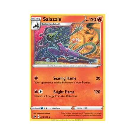 SSH 028 - Salazzle Sword and Shield Sword & Shield€ 0,07 Sword and Shield