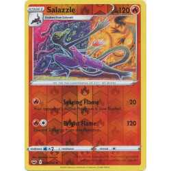 SSH 028 - Salazzle - Reverse Holo SSH 028 - Salazzle - Reverse HoloSword and Shield Sword & Shield€ 0,70 Sword and Shield